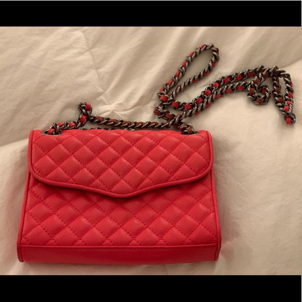 Rebecca Minkoff red crossbody
